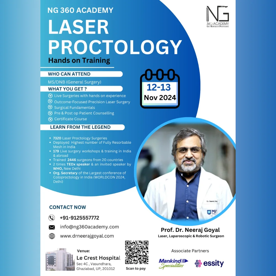 Laser Proctology Workshop