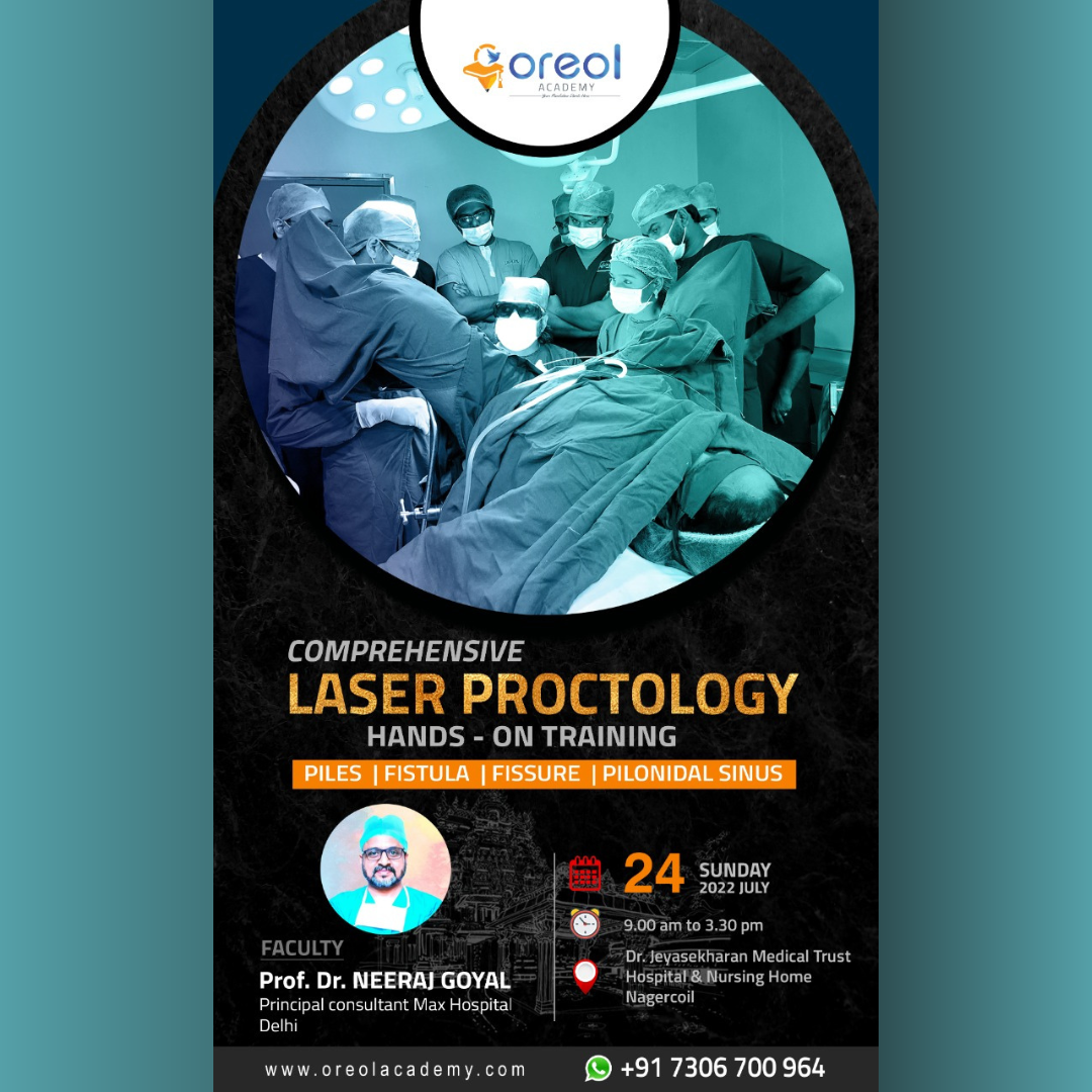 LASER PROCTOLOGY TRAINING