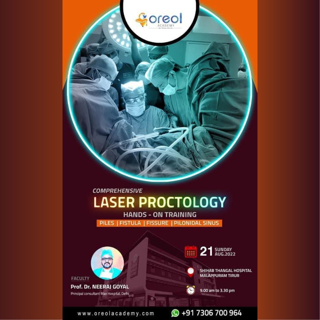 OREOL Comprehensive Laser Proctology Hands-on Training