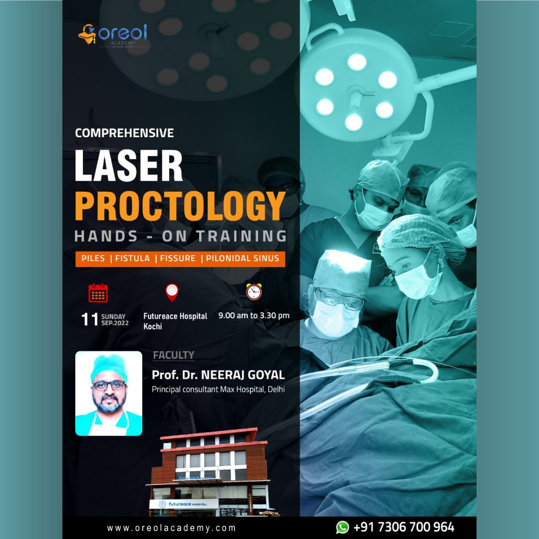 Laser Proctology Hands on Training