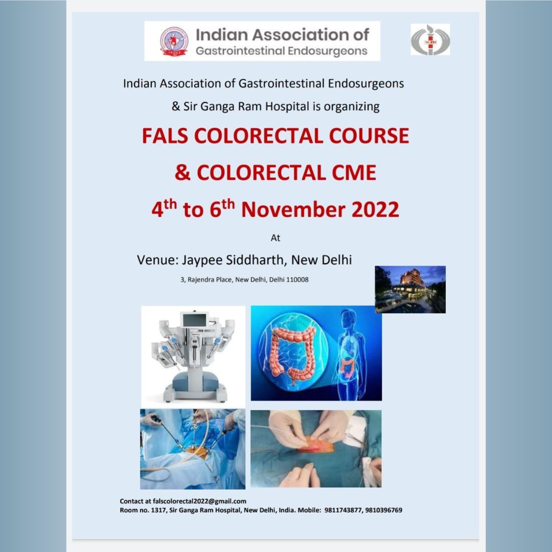 Presenting Master Video on “Laser in Hemorrhoids” in FALS COLORECTAL COURSE