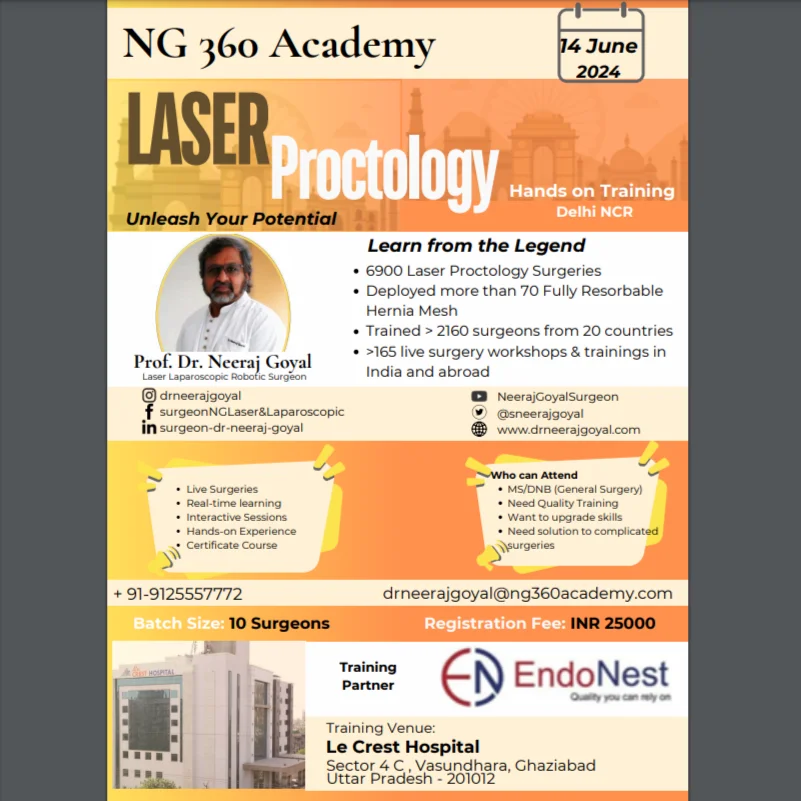 Laser Proctology Training | NG 360 Academy