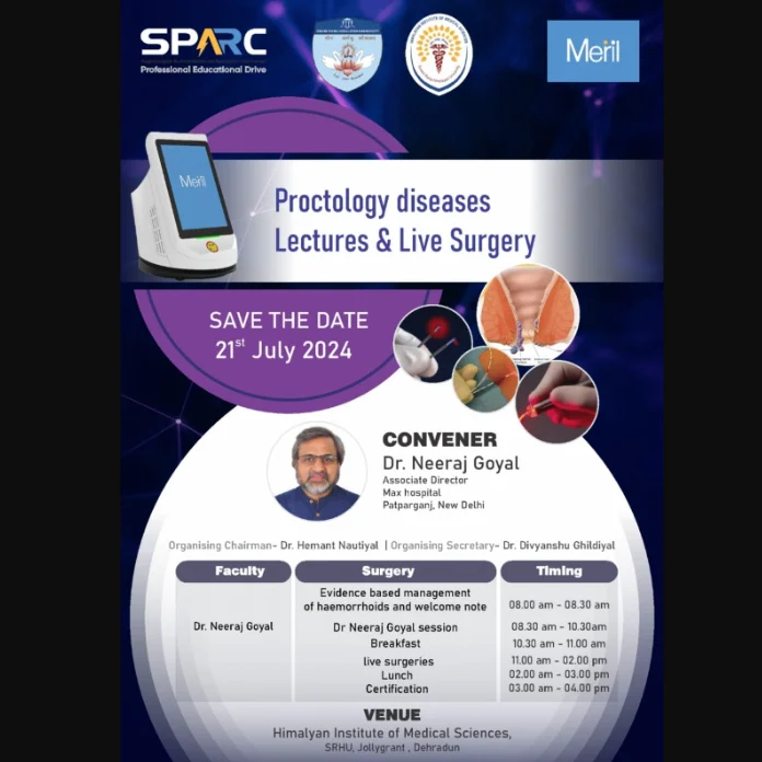 Proctology Disease Lecture & Live Surgery