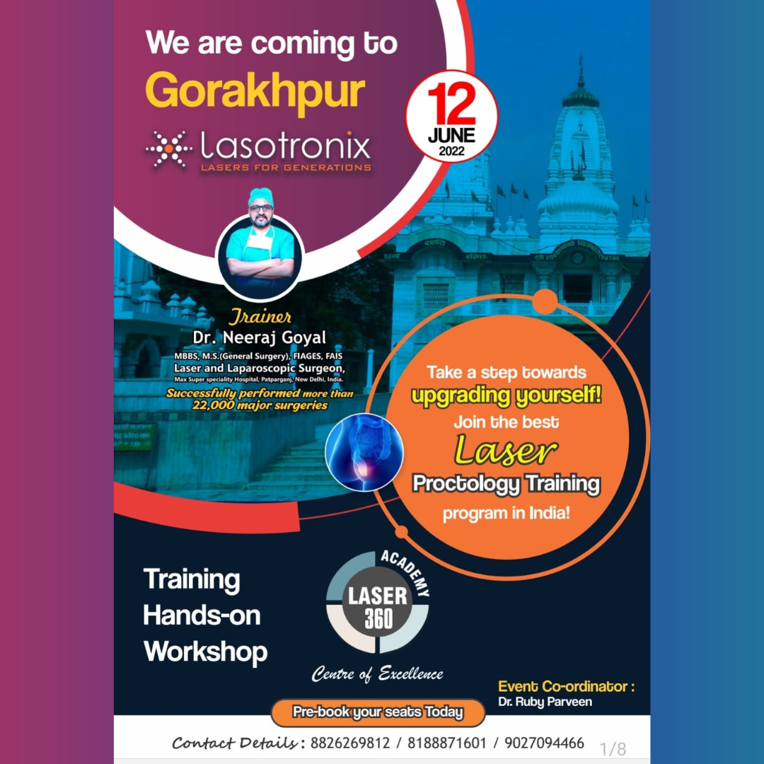 Lasotronix Laser Proctology Training / Workshop